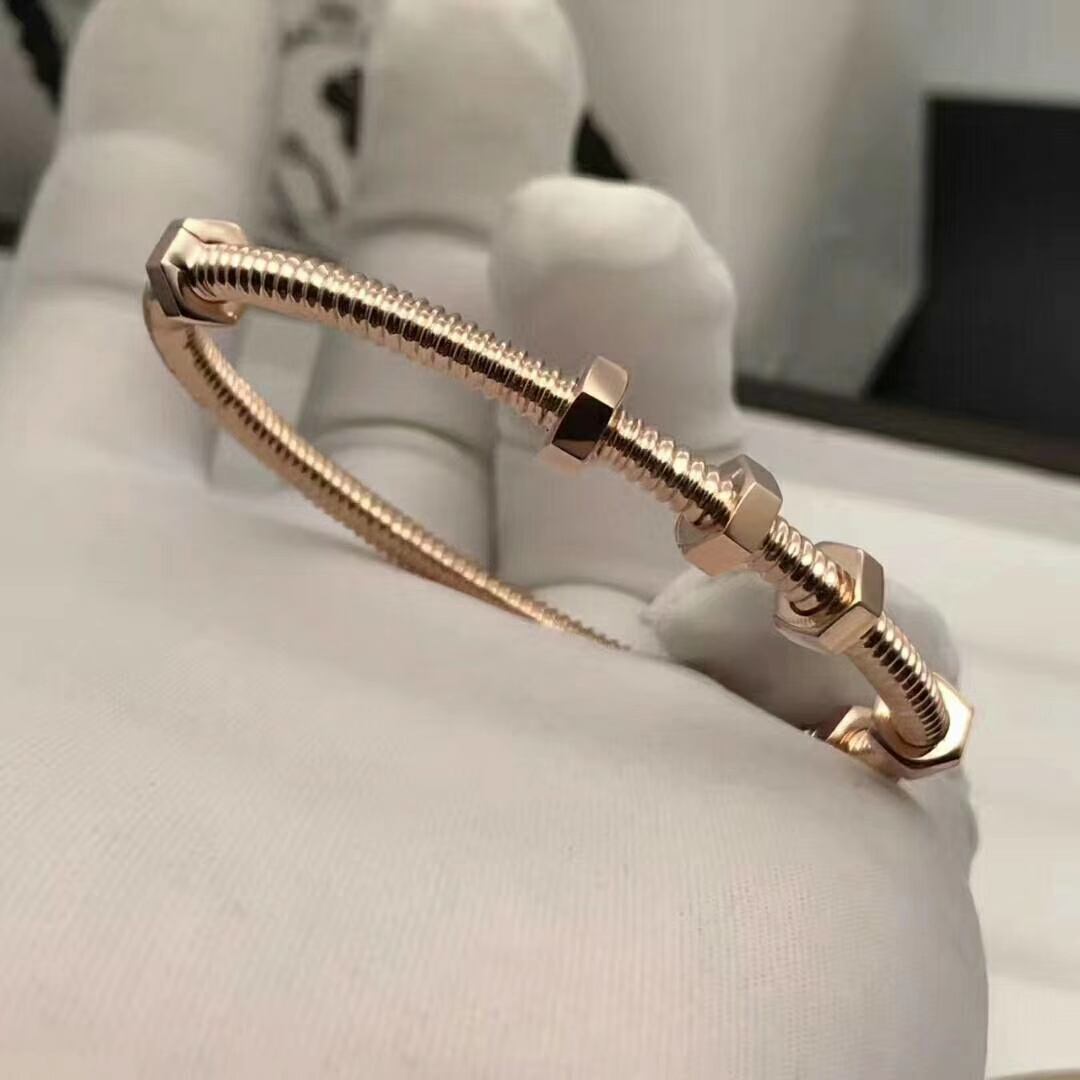 Ecrou De Cartier 18k Pink Gold Bracelet B6049517